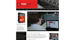 Desktop Screenshot of impressseveneleven.printcost.com